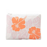 Aloha Collection Mid Waterproof Travel Pouch Big Island Hibiscus