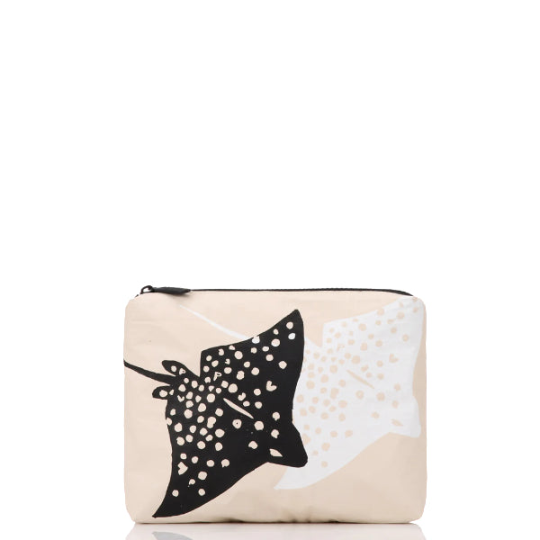 Aloha Collection Small Waterproof Travel Pouch - Peace Frogs