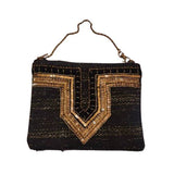 America & Beyond Embellished Clutch Alex