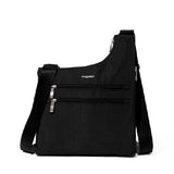 Baggallini Drift Slim Crossbody Black