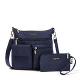 Baggallini Modern Everywhere Slim Crossbody French Navy