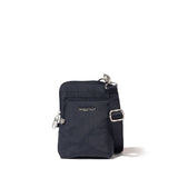 Baggallini Securtex Anti-Theft Activity Crossbody Bag French Navy