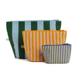 Baggu Go Pouch Set Hotel Stripes