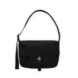 Baggu Nylon Messenger Bag Black