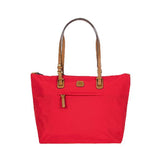 Brics Large Sportina 3-Way Shopper Tote Bag Geranio