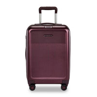 Briggs & Riley Sympatico International Carry-On Expandable Spinner Plum