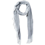 Hedley Wren Insect Shield Scarf Black Stripes