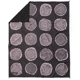 Nomadix Festival Blanket Rings of Time Black