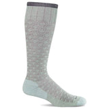 Sockwell Women's Graduated Compression Socks Deco Dot Celadon
