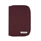 Travelon RFID Blocking Passport Zip Wallet Bordeaux