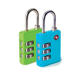 Travelon Set of 2 TSA Accepted Luggage Locks Cool Combo