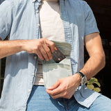 Travelon Undercover Neck Pouch Lifestyle View