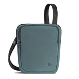 Travelon Voyages Anti-Theft Slim Crossbody Slate Blue
