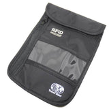 Voltage Valet RFID Blocking Neck Pouch Black