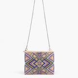 America & Beyond Embellished Clutch