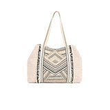 America & Beyond Golden Glam Hand Beaded Tote
