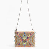 America & Beyond Embellished Clutch
