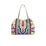 America & Beyond Confetti Evil Eye Beaded Tote