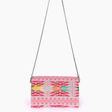 America & Beyond Embellished Clutch
