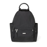 Baggallini All Day Backpack with RFID Phone Wristlet Black