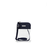 Baggallini Clear Bryant Crossbody Bag Dark Blue