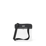 Baggallini Stadium Clear Pocket Crossbody Bag Black