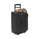 Briggs & Riley Baseline Global 21" 2-Wheel Carry-on Duffel Top Pocket Detail
