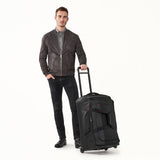 Briggs & Riley ZDX Medium Upright Wheeled Duffel Lifestyle View
