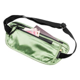 Cocoon Secret Waist Wallet/Silk Light Green
