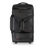 Briggs & Riley Medium Upright Wheeled Duffel Bag Black