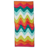 Nomadix  Travel Towel (Single-sided Print) Melt Green Pink