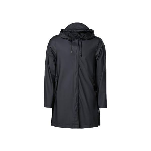 Rains A-Line Jacket Black