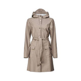 Rains Curve Jacket Taupe