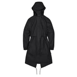 Rains String Parka Black