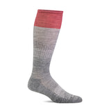 Sockwell Womens Graduated Compression Sock Modern Tweed Grey