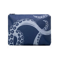 Aloha Collection Mid Waterproof Travel Pouch He'e Arctic Navy