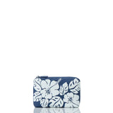 Aloha Collection Mini Pouch Big Island Hibiscus Navy