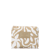 Aloha Collection Small Waterproof Travel Pouch Float Latte