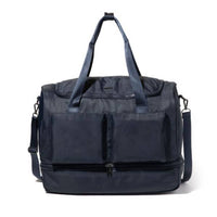 Baggallini Deluxe Fifth Avenue Weekender Navy