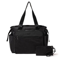 Baggallini Go To Laptop Tote Black Twill