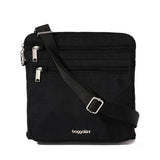 Baggallini Securtex Anti-Theft Large Crossbody Black