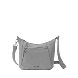 Baggallini Jet Set Anti-Theft Mini Crossbody Gray