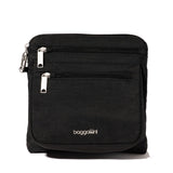 Baggallini Securtex Anti-Theft Crossbody Black