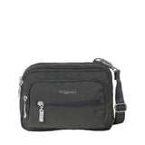 Baggallini Triple Zip Bag Charcoal
