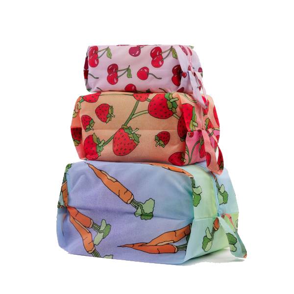 新品　BAGGU 3D Zip Set プレイリー Baggu 3D Zip Set - Peace Frogs Travel Outfitters – Peace Frogs