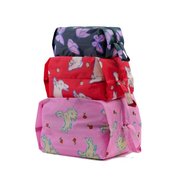 新品　BAGGU 3D Zip Set プレイリー Baggu 3D Zip Set - Peace Frogs Travel Outfitters – Peace Frogs