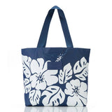 Aloha Collection Day Tripper Tote Big Island Hibiscus Navy