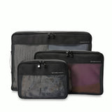 Briggs & Riley Check-In Compression Packing Cube Set Black
