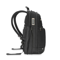Briggs & Riley HTA Slim Expandable Backpack Side View Expanded