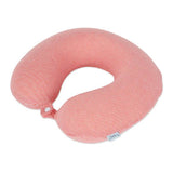 Bucky Memory Foam Neck Pillow Pink Stripe